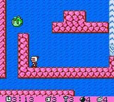une photo d'Ã©cran de Pocket Bomberman sur Nintendo Game Boy Color